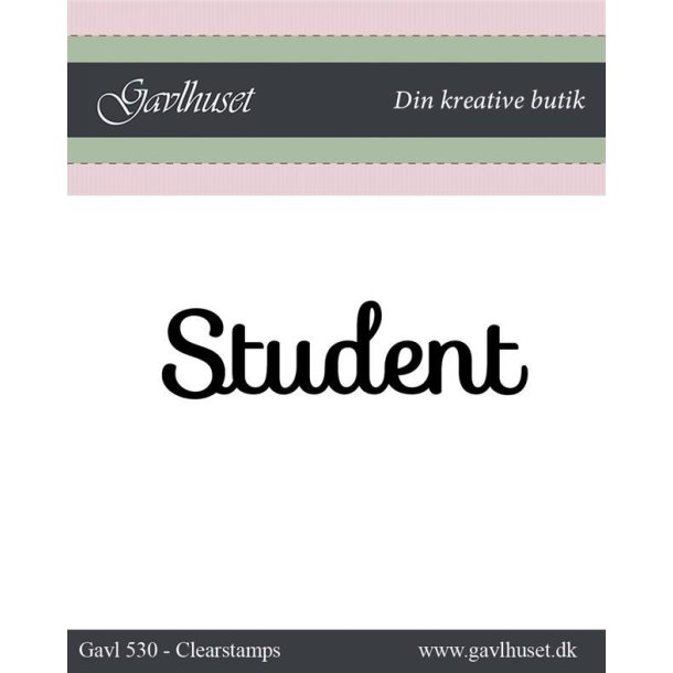 Gavlhusets Design - Stempel - Student