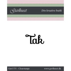 Gavlhusets Design - Stempel - Tak