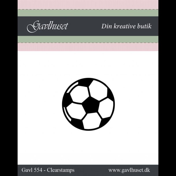 Gavlhusets Design - Stempel - Fodbold