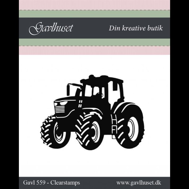 Gavlhusets Design - Stempel - Traktor