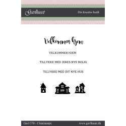 Gavlhusets Design - Stempel - Velkommen Hjem