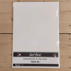 Gavlhusets Basis Papir - A4 - 100g - off white
