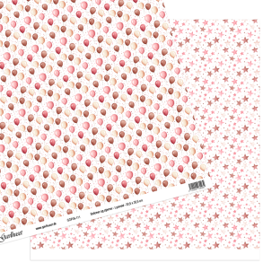 Gavlhusets Design - Papir - Balloner og stjerner - Lyser�d