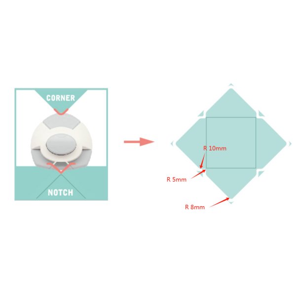 HobbyGros Tools - Corner rounder + notch punch