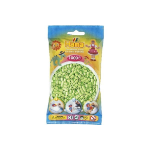 Hamaperler - Midi - 1000 stk. - Pastel Gr�n