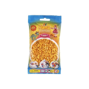Hamaperler - Midi - 1000 stk. - Peter Plys gul
