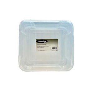 HobbyGros Storage - Plastik Opbevaringsbox Til 15x15 Papir