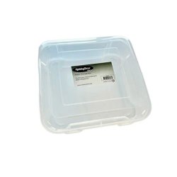 HobbyGros Storage - Plastik Opbevaringsbox Til 15x15 Papir