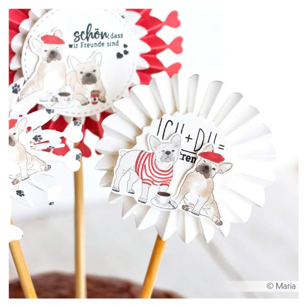 Alexandra Renke - Karton - Hunde P Kaffepause