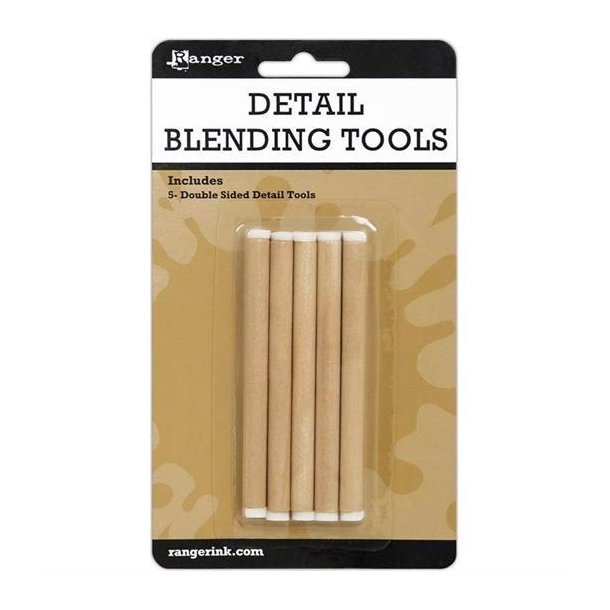 Ranger - Detail Ink Blending Tools - Pakn. m/5 stk.