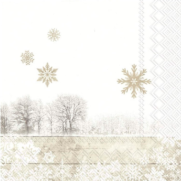 IHR - Frokostservietter - Silent Winter Day