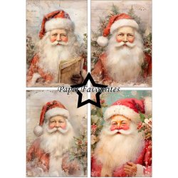 Paper Favourites - Blok A5 - Santa Claus / Julemand