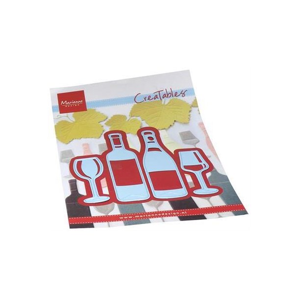 Marianne Design - Die - "Wine Tasting" - Vinsmagning