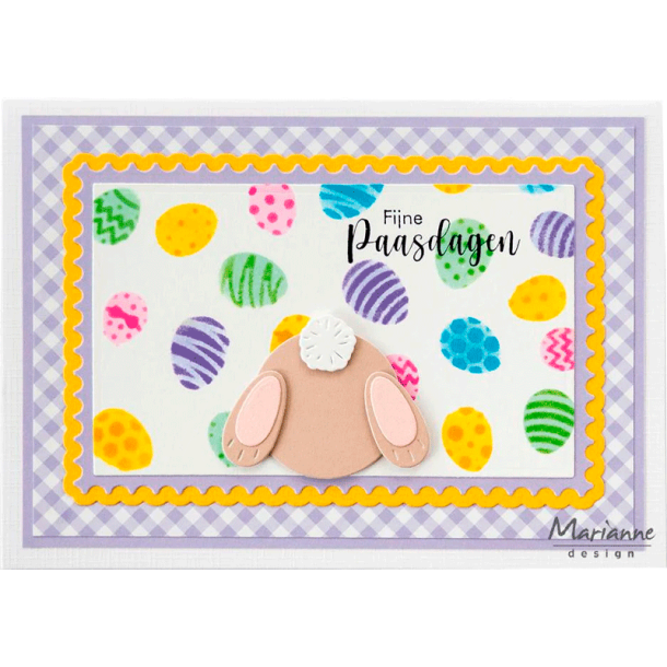 Marianne Design - Die - Bunny pompom / Kanin kugle