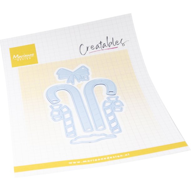 Marianne Design - Die - Candy canes / Sukkerstokke
