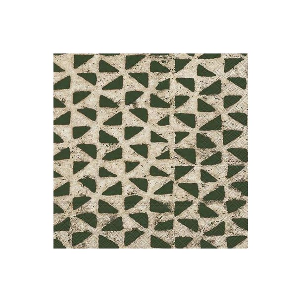 Ihr - Frokostservietter - Mala linen green