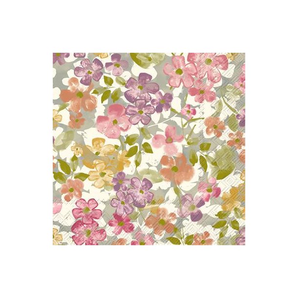 Ihr - Frokostservietter - Juna cream green