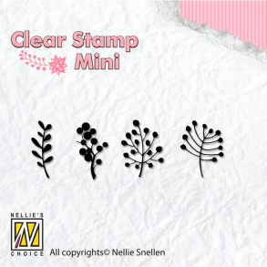 Nellie Snellen - Stempel - Berries Branches / B�rgrene