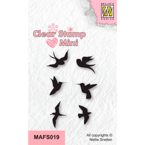 Nellie Snellen - Stempel - Fugle