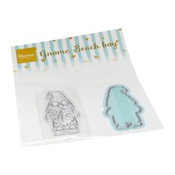 Marianne Design Clearstamp  Dies "Gnomes - Beach Boy" - Stempeldie st - Gnomer strand dreng