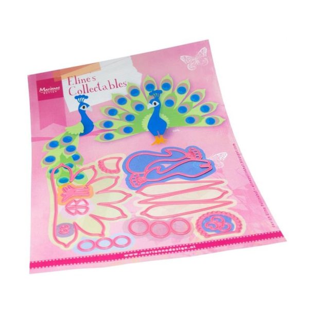 Marianne Design - Die - "Elines Peacock"  Elines Pfugl