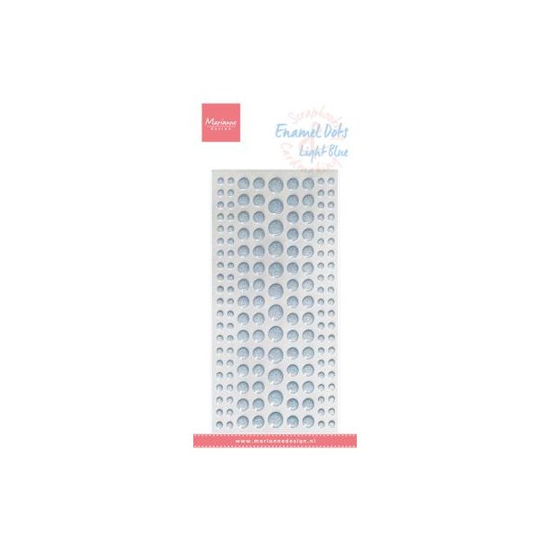 Marianne Design - Glitter Enamel Dots - Light Blue