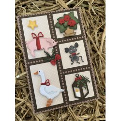 By Lene - Die - Juleand og Gris