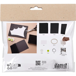 Mini DIY Kit - Papirpynt - Flagermus