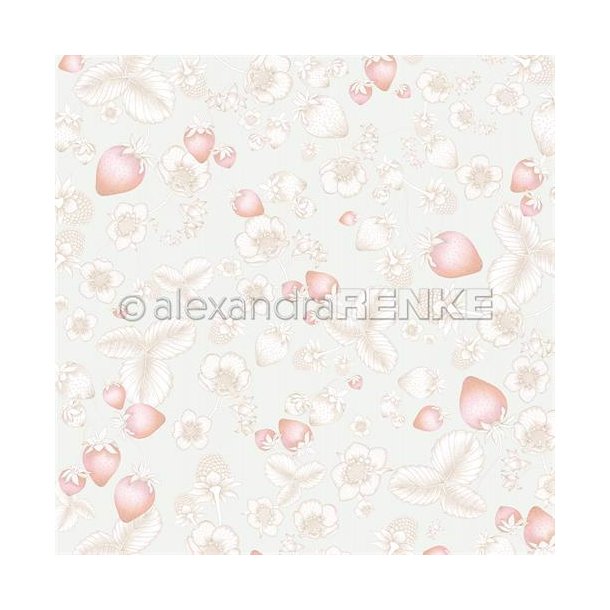 Alexandra Renke Karton Design Paper Strawberry dream on