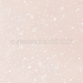 Alexandra Renke - Karton - Akvarel stjernehimmel p� gr�