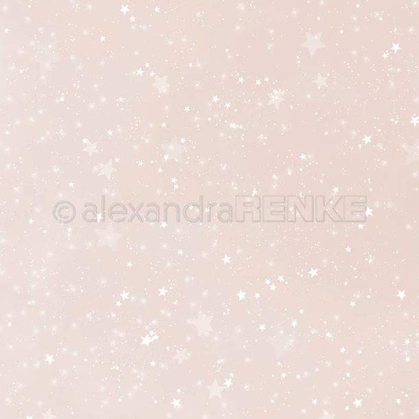 Alexandra Renke - Karton - Akvarel stjernehimmel p gr