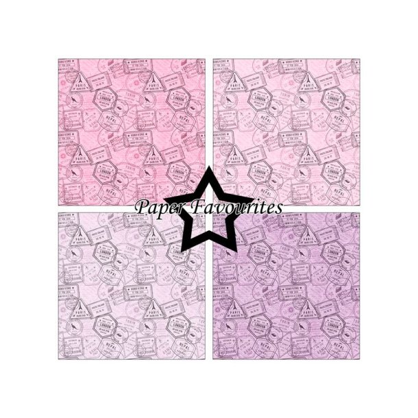 Paper Favourites - Blok 12" - Postage Stamp 1