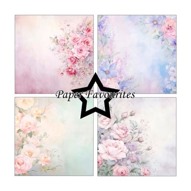 Paper Favourites - Blok 12" - Watercolor Floral