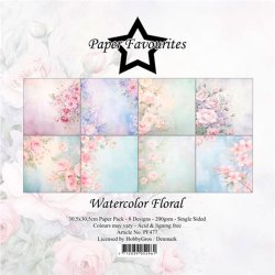 Paper Favourites - Blok 12" - Watercolor Floral