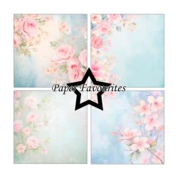 Paper Favourites - Blok 6" - Watercolor Floral