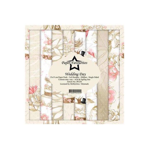 Paper Favourites - Blok 6" - Wedding Day