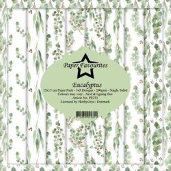 Paper Favourites - Blok 6" - Eucalyptus