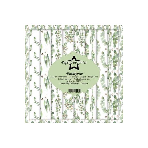 Paper Favourites - Blok 6" - Eucalyptus