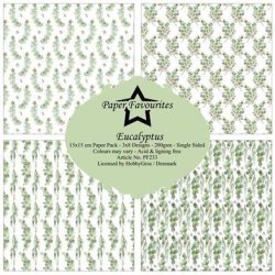 Paper Favourites - Blok 6" - Eucalyptus