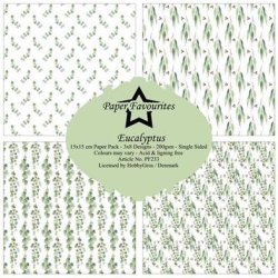 Paper Favourites - Blok 6" - Eucalyptus