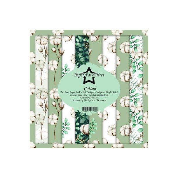 Paper Favourites - Blok 6" - Cotton