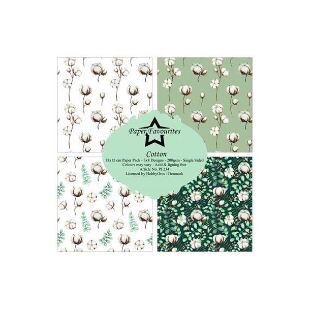 Paper Favourites - Blok 6" - Cotton