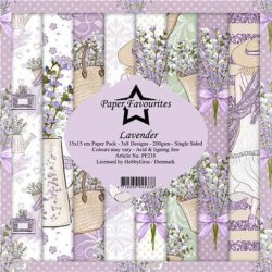 Paper Favourites - Blok 6" - Lavender