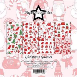 Paper Favourites - Blok 6" - Christmas Gnomes - Julefigurer
