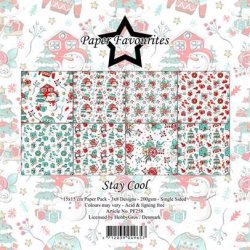 Paper Favourites - Blok 6" - Stay Cool - Sjov jul