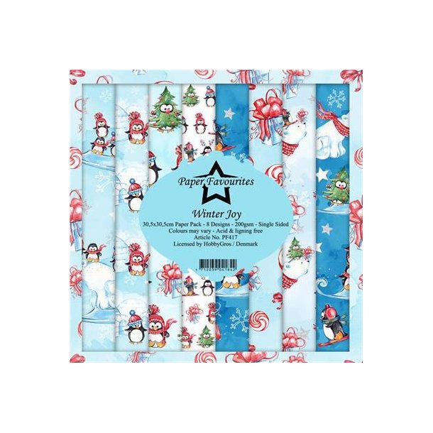 Paper Favourites - Blok 12" - Winter Joy