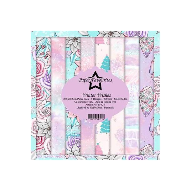 Paper Favourites - Blok 12" - Winter Wishes - Vinter nsker