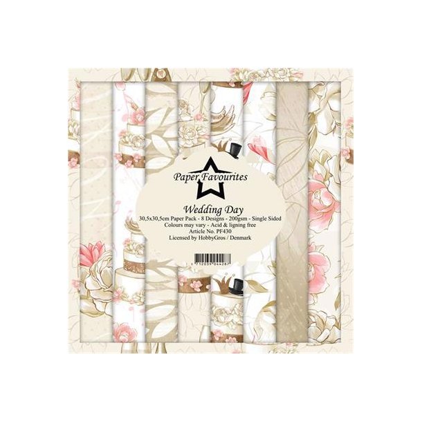 Paper Favourites - Blok 12" - Wedding Day