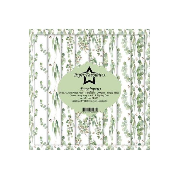 Paper Favourites - Blok 12" - Eucalyptys