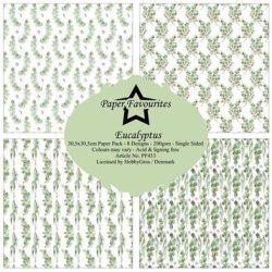 Paper Favourites - Blok 12" - Eucalyptys